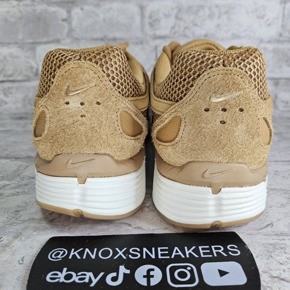 Nike P-6000 SE Flax Metallic Gold Mesh Sneaker HF0015-201 Men's Size 11.5 - Picture 3 of 7